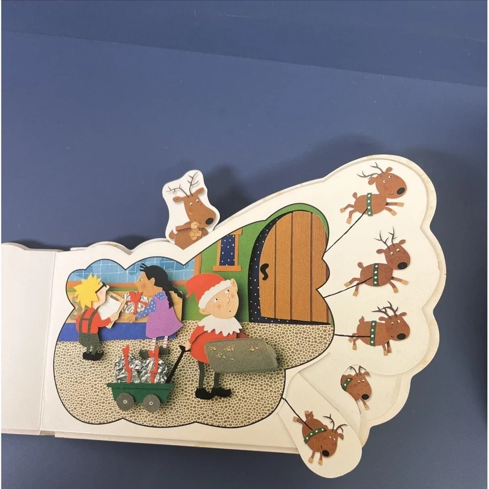 THIS LITTLE REINDEER (PLAYTIME RHYMES) By Public Domain & Paige Billin-frye *VG*